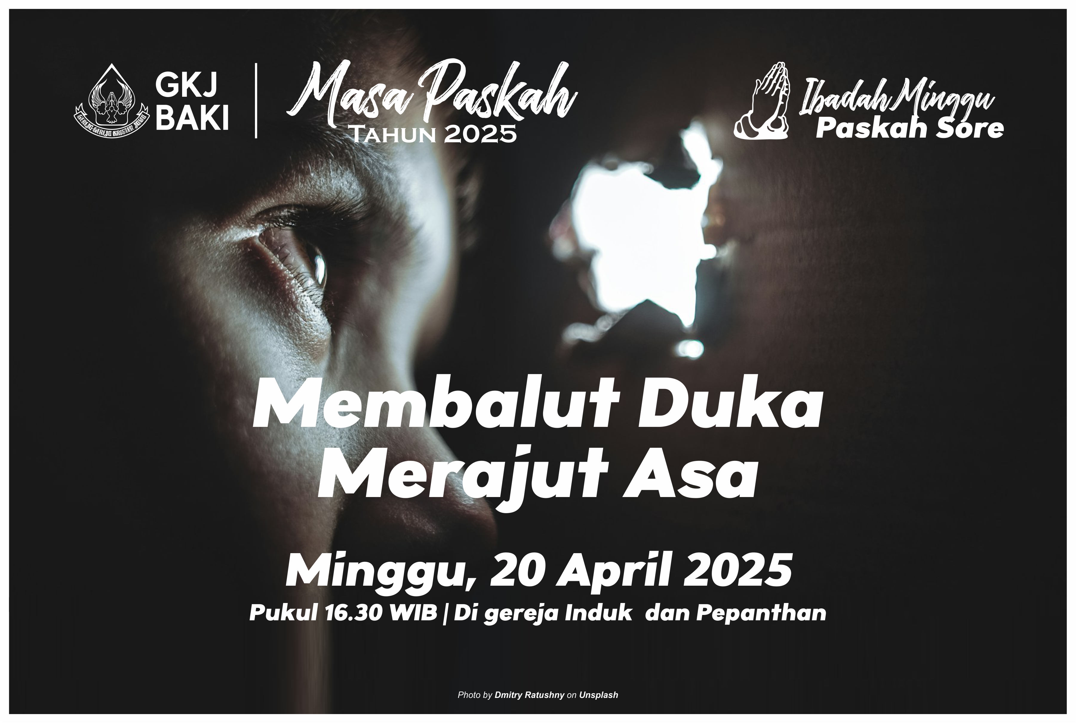 renungan, Ibadah Paskah Sore 20 April 2025, Pdt. Yatinem Kusno S.Si., gereja kristen jawa, gkj, gkj baki, gereja kristen jawa baki, baki, sukoharjo, gkj klasis sukoharjo, klasis sukoharjo, klasis, sinode gkj, sinode 